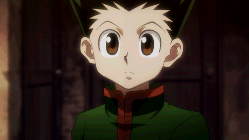 Picture of HXH Gon thinking